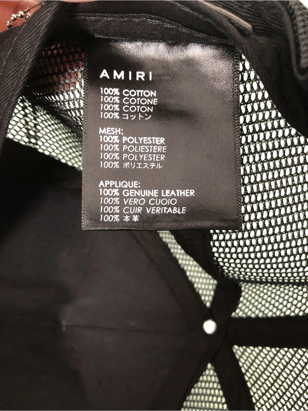AMIRI Embroidered Logo Unisex Sun Hat - Picture 12 of 12